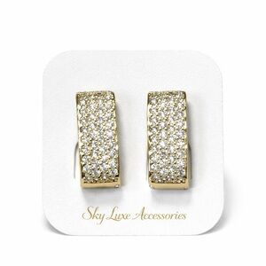 Sky Luxe Gold and Silver Sparkle Earrings